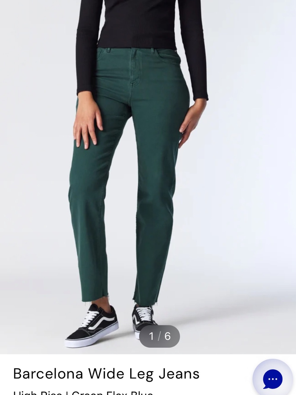 Mavi Barcelona Wide Leg Jeans, 29x31
